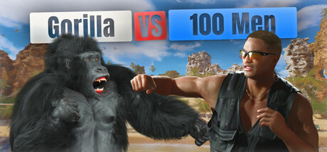 大猩猩 VS 100 人/Gorilla Vs 100 Men